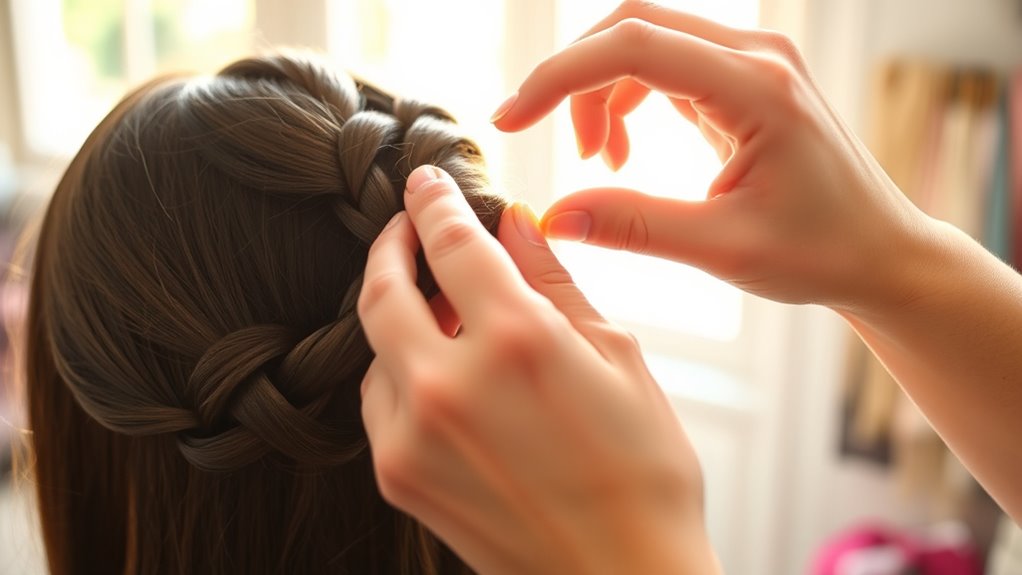 secure and style braid