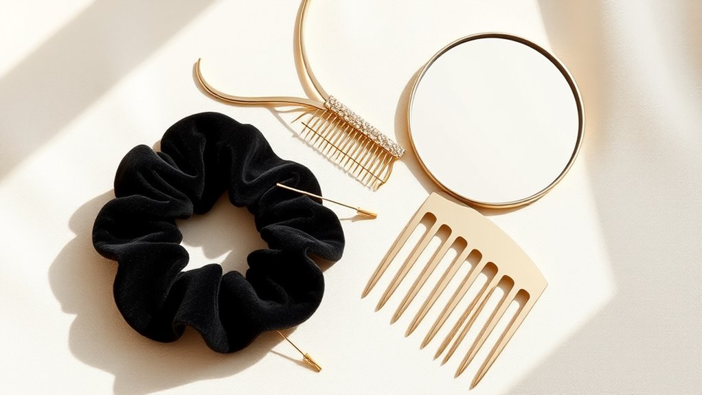 secure hair accessories effectively