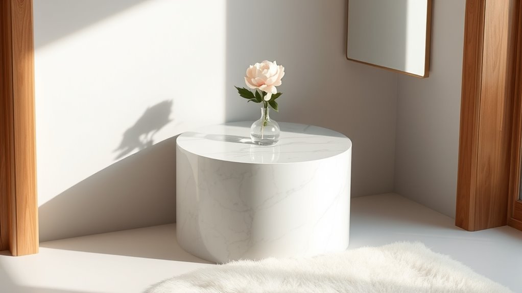 serene vanity space design