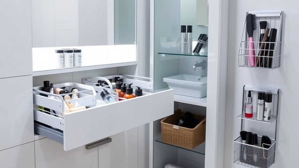 smart storage for hair care
