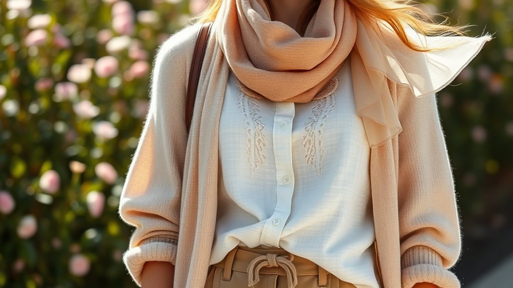 spring temperature outfit strategies