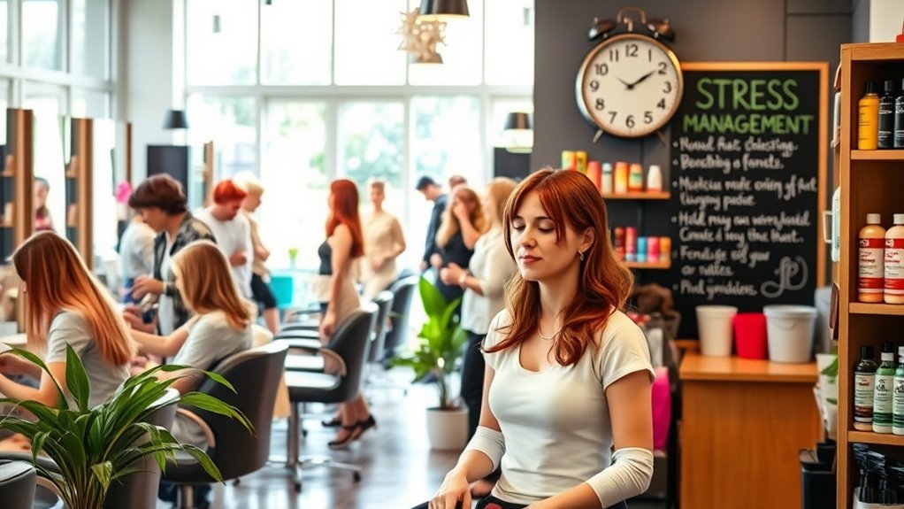 stress management for salon staff