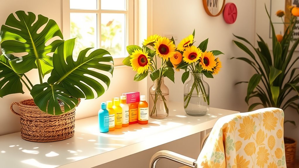 vibrant coastal decor inspiration