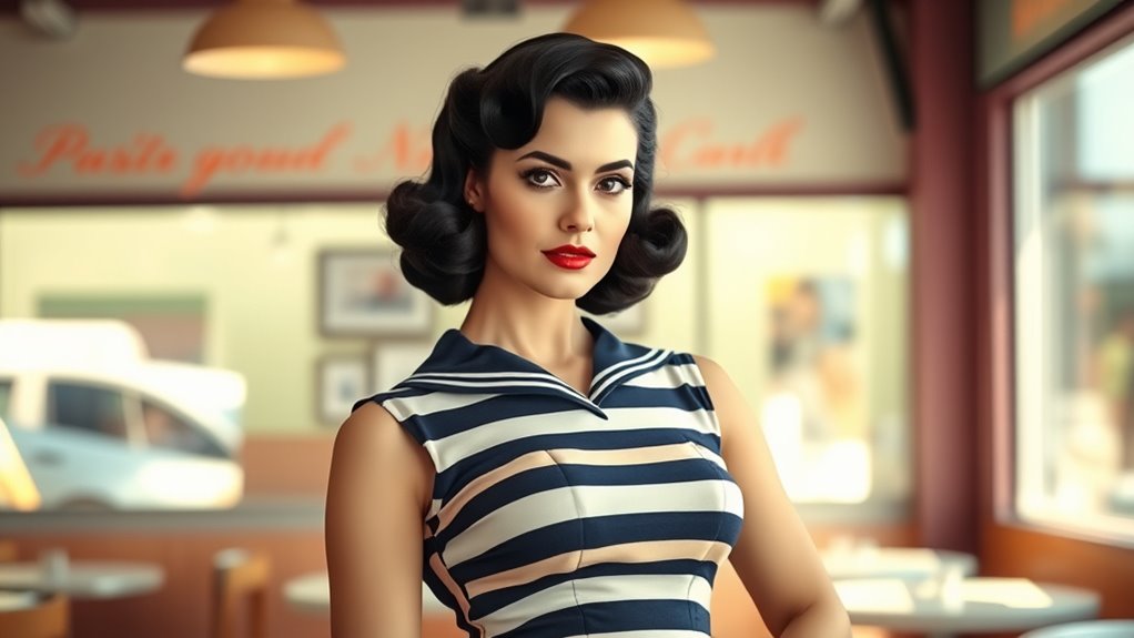 victory rolls wartime beauty symbol