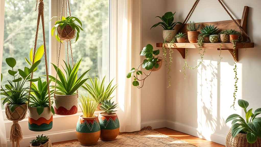 affordable diy plant displays