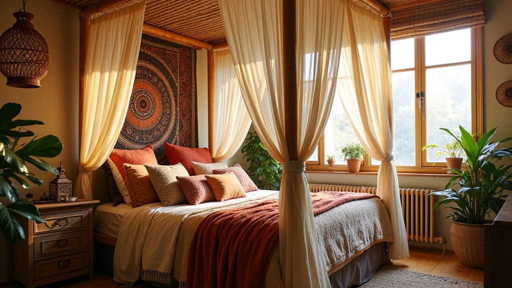 bohemian bedroom styling tips