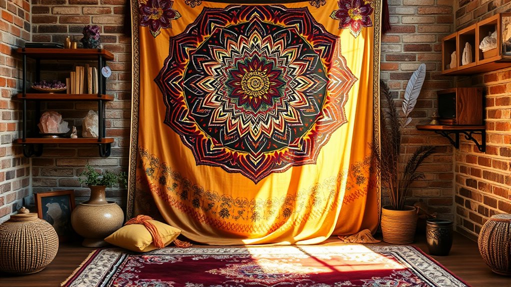 bohemian crystal sanctuary decor