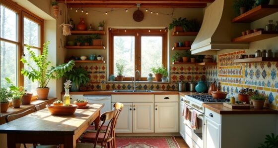 bohemian kitchen decor ideas