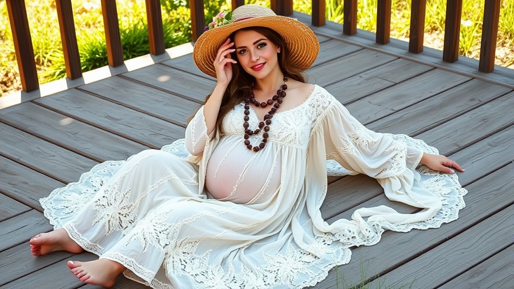 bohemian maternity style tips