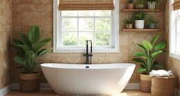 boho bathroom spa upgrades