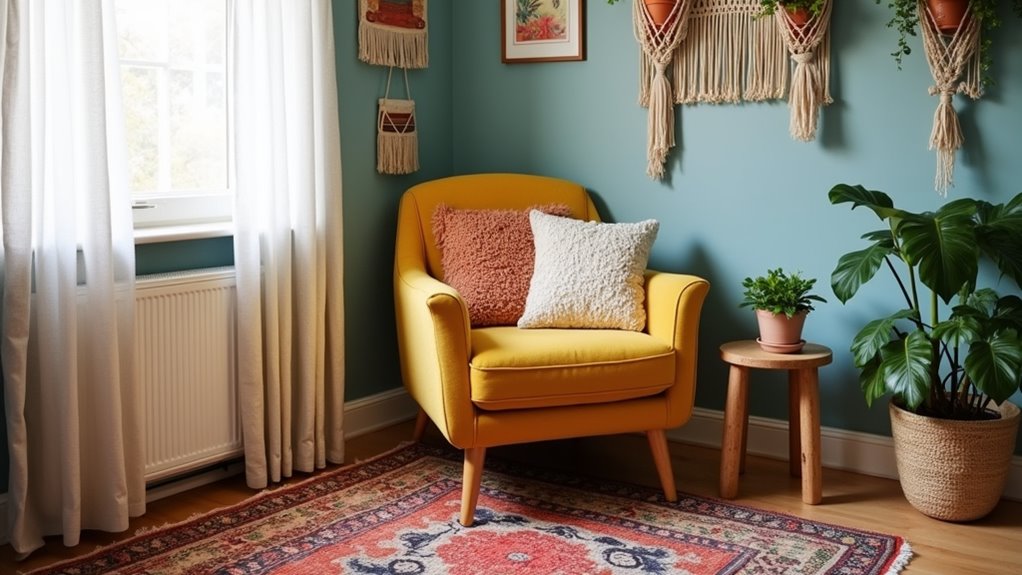boho chic small spaces
