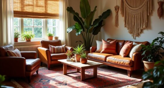 boho cozy eclectic makeover