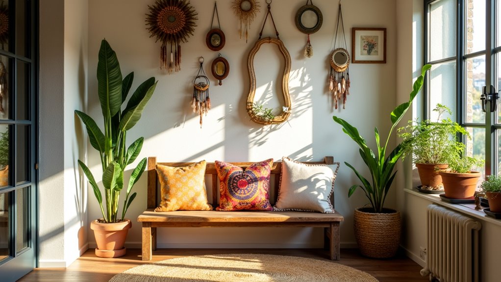 boho entryway decor inspiration