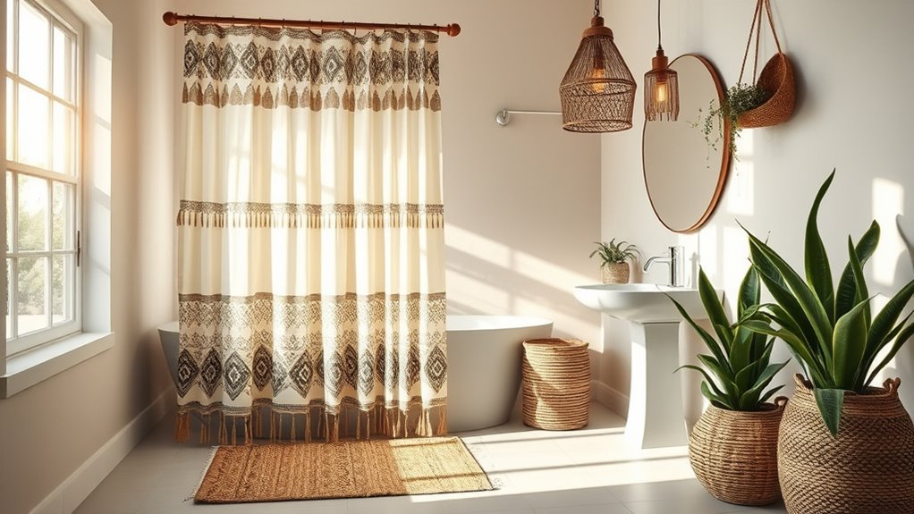 boho lighting and ambiance