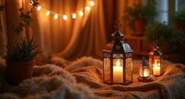 boho lighting for ambiance