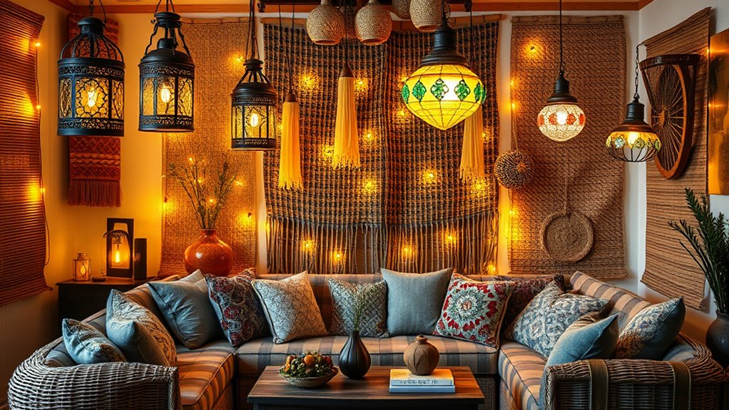 boho lighting style ideas