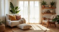 boho minimalist decluttering lifestyle