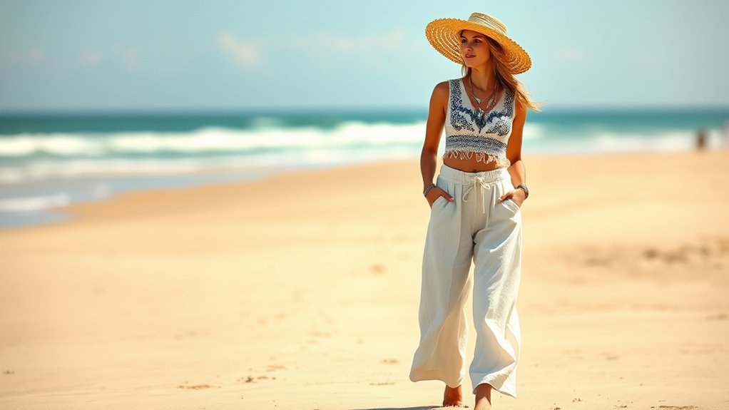 boho relaxed summer pants