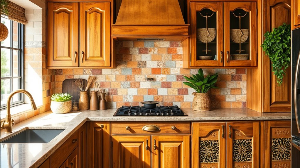 boho tile pattern selection