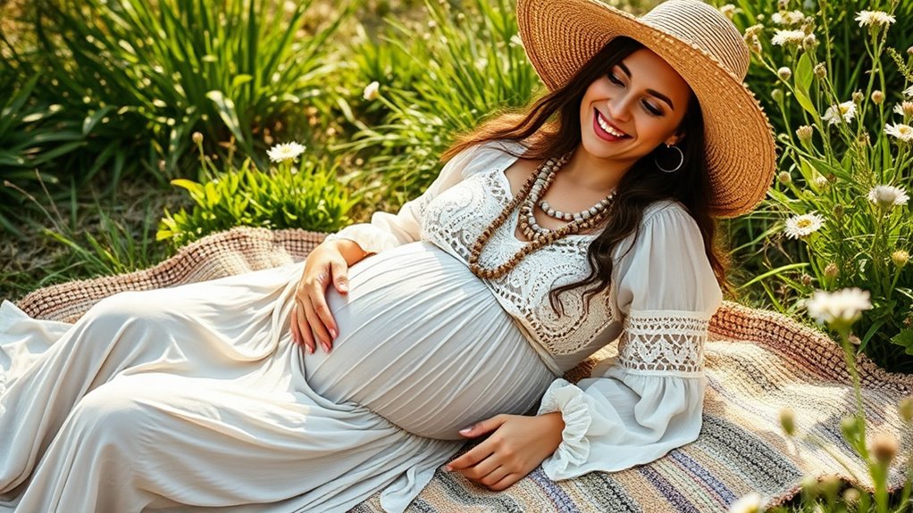 breathable adjustable maternity wear