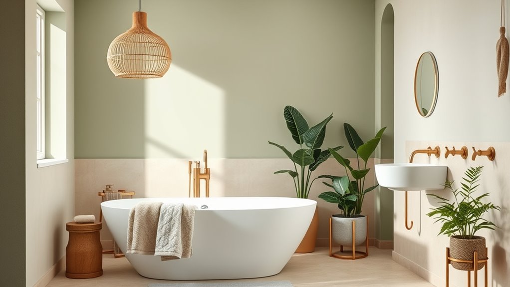 calming nature inspired color scheme