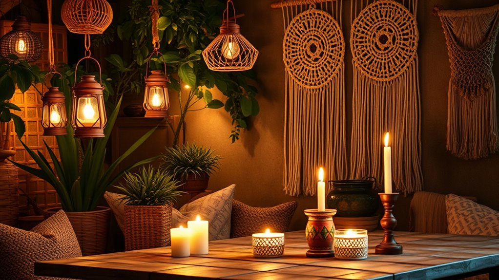choose earthy textured candles