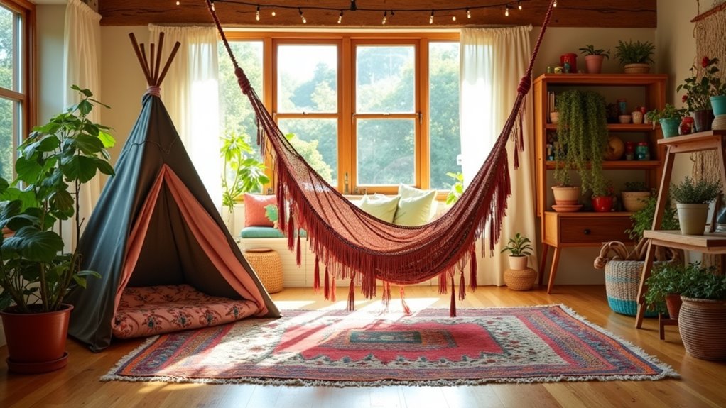 colorful boho children s decor