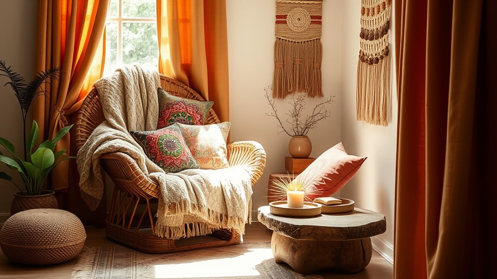 comfortable natural relaxing seating