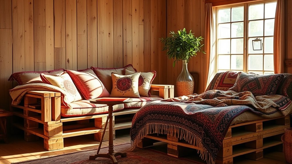 create custom rustic boho furniture