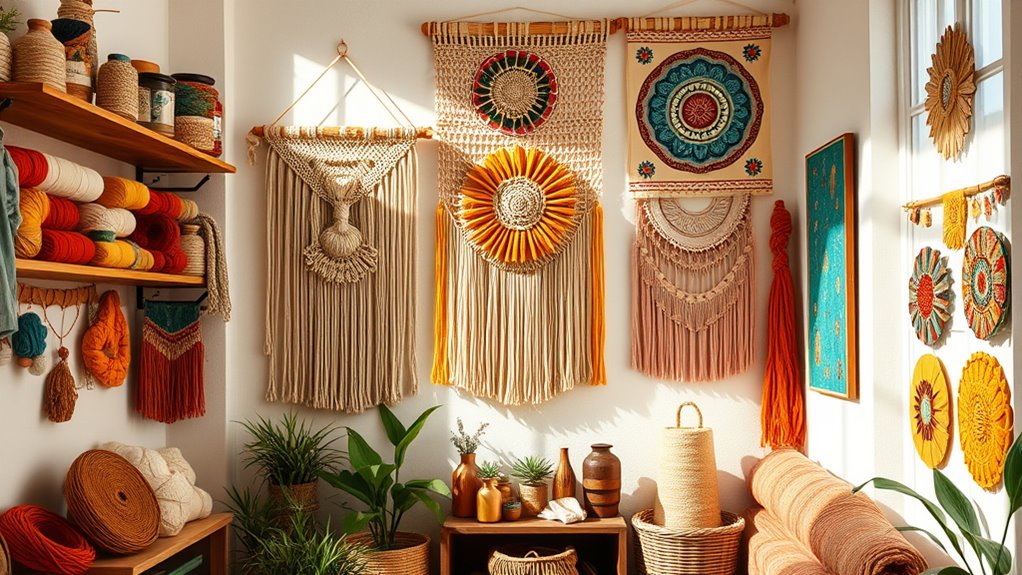 create personalized boho textiles