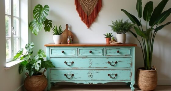 diy boho furniture transformation