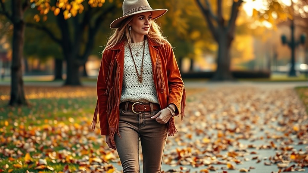 earthy layered artisanal fashion