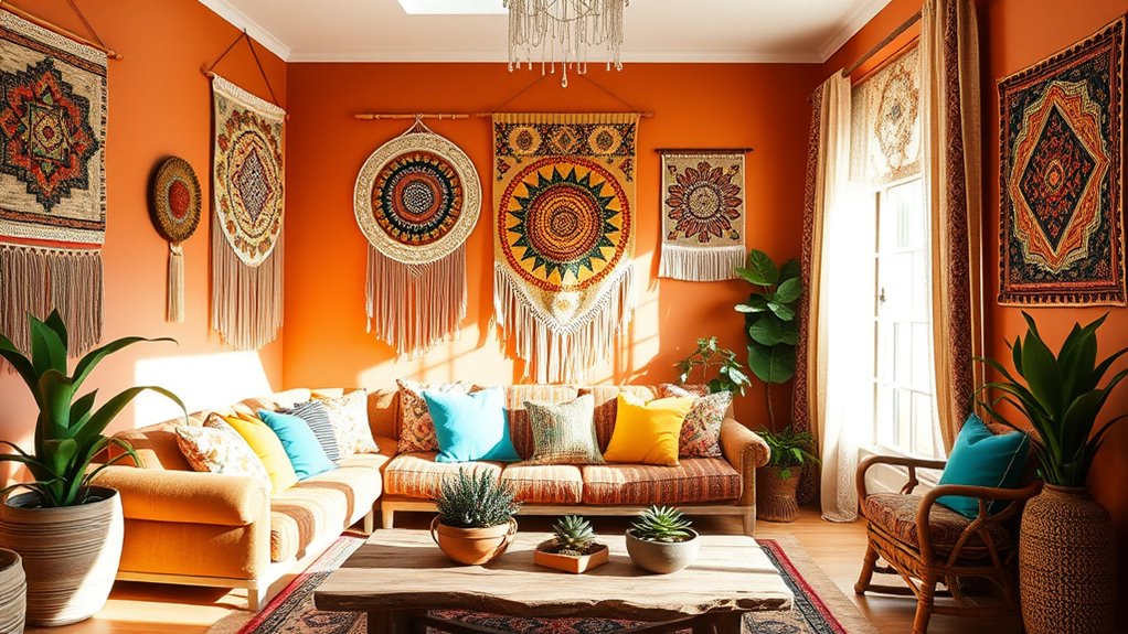 earthy vibrant eclectic fusion