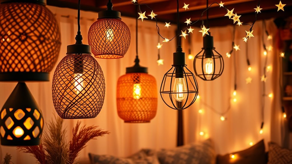 eclectic handcrafted lantern styles