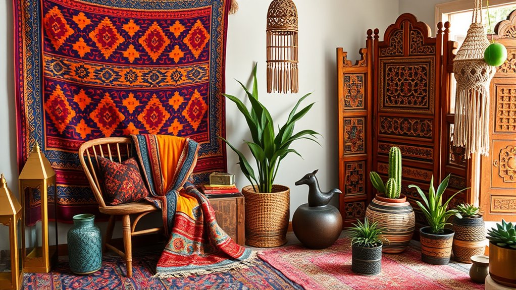 eclectic handmade cultural vintage