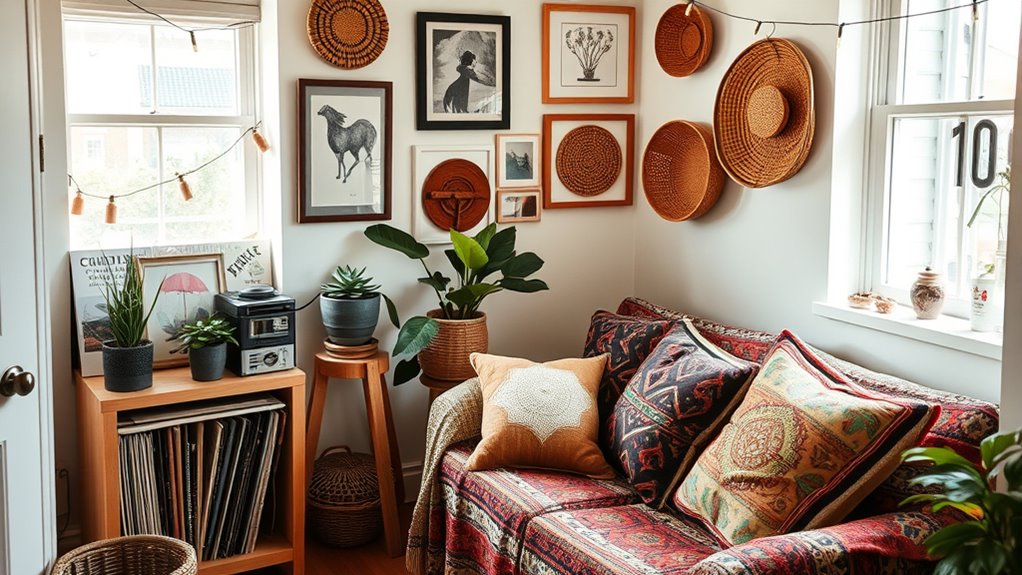 eclectic personal display ideas