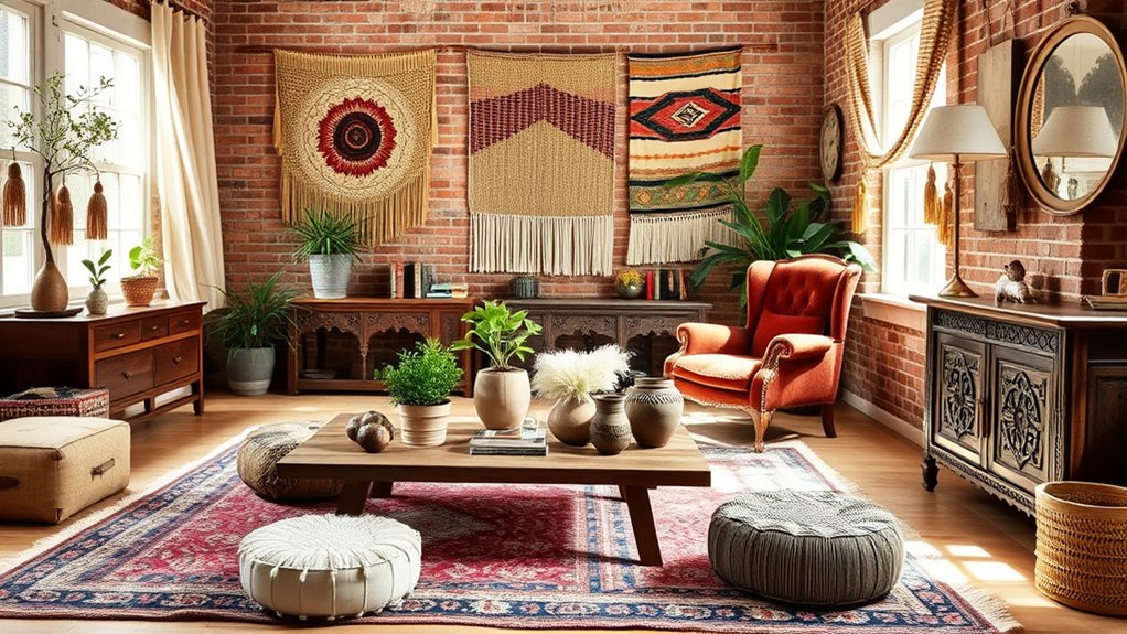 global vintage eclectic decor