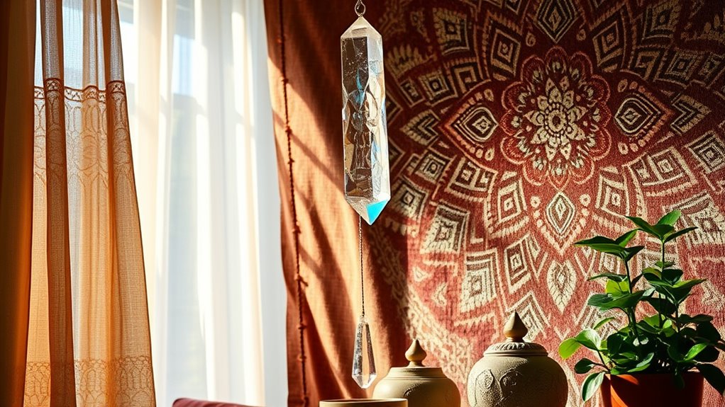 harmonious crystal wall arrangements