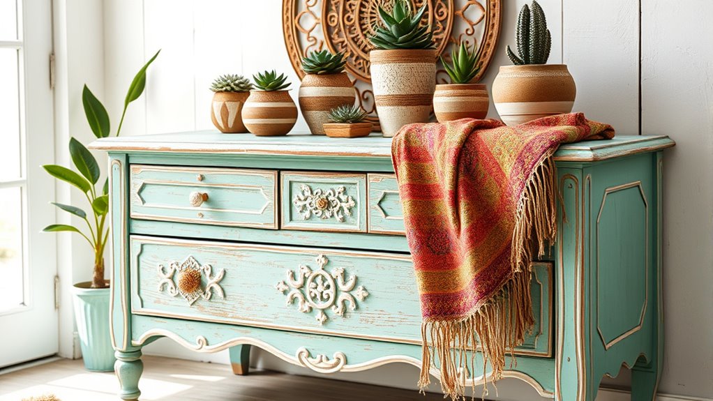 harmonious eclectic boho decor