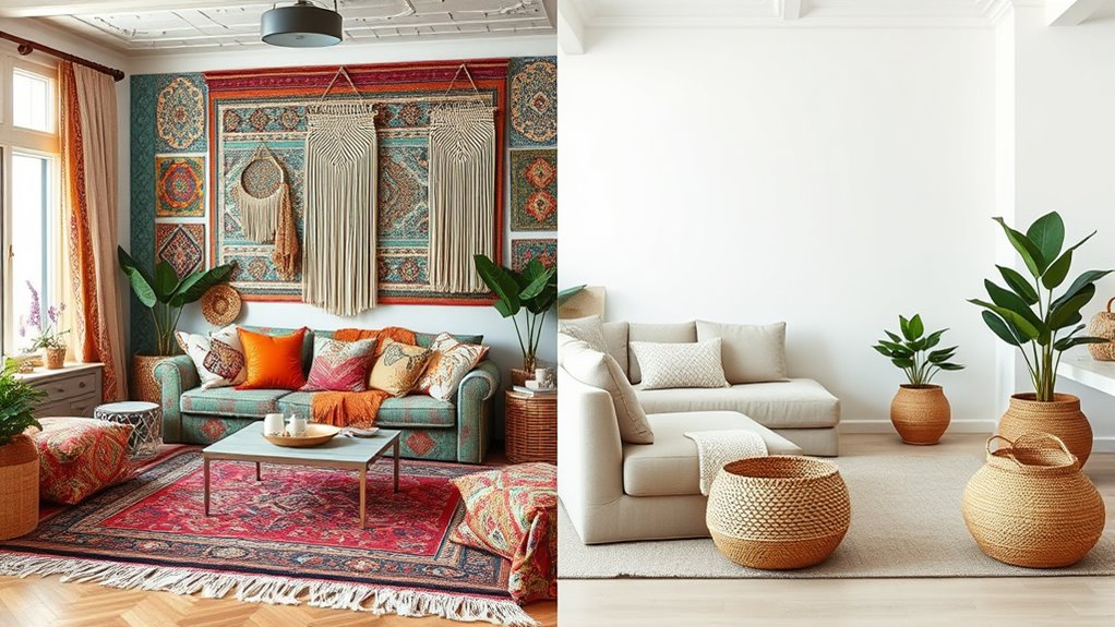 harmonious eclectic interior design