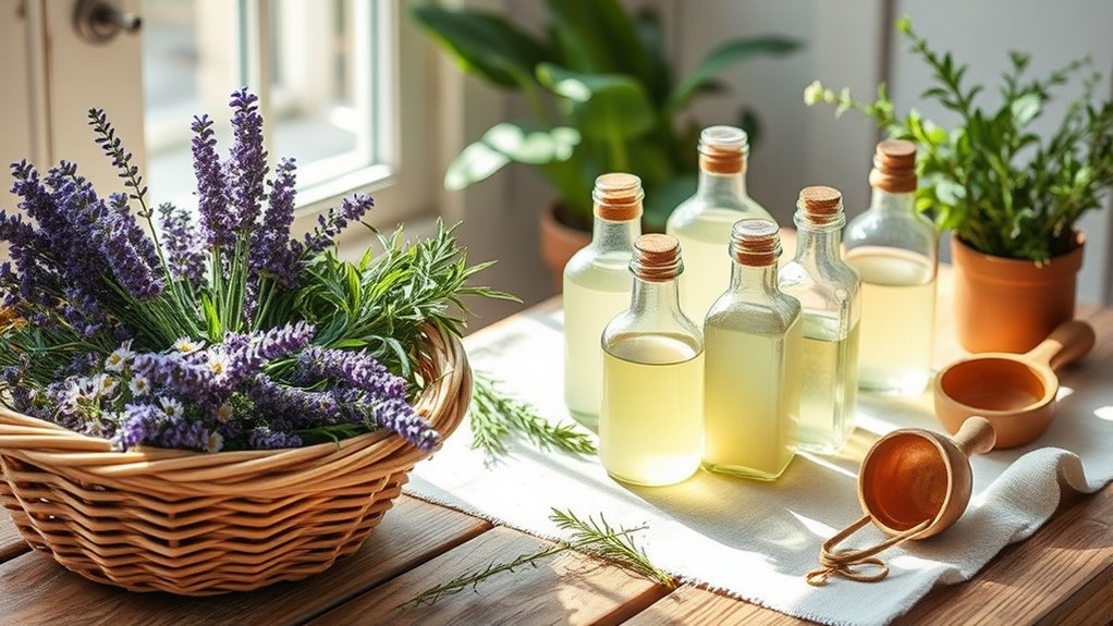 herbal infusions nourish skin