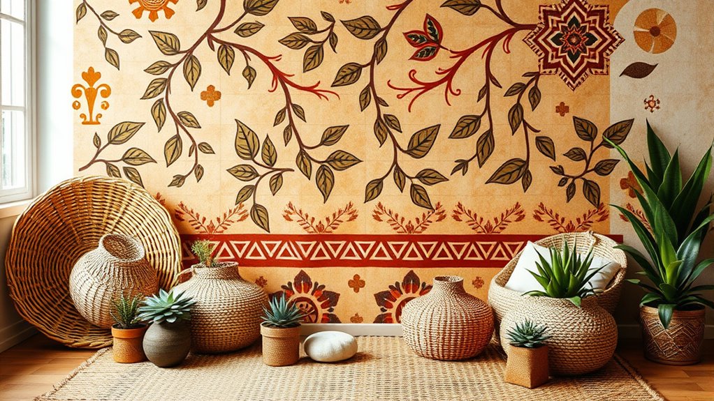 incorporate natural textured elements