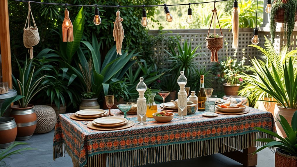 layered eclectic cozy decor