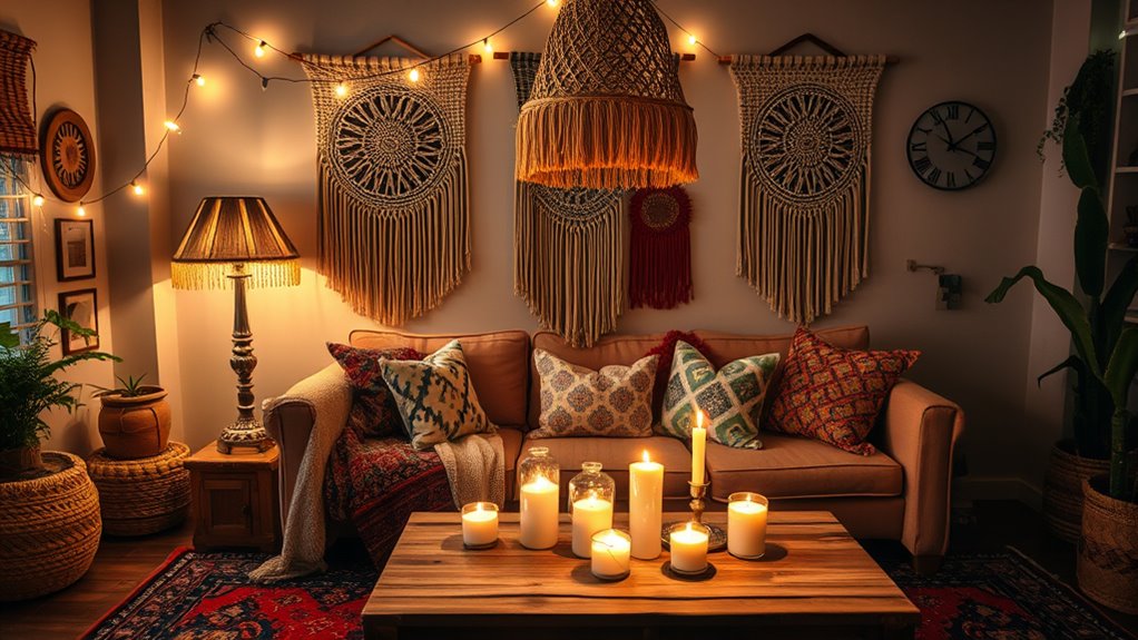 layered warm inviting lighting