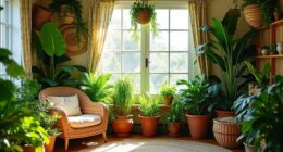 lush plant inspired interior design