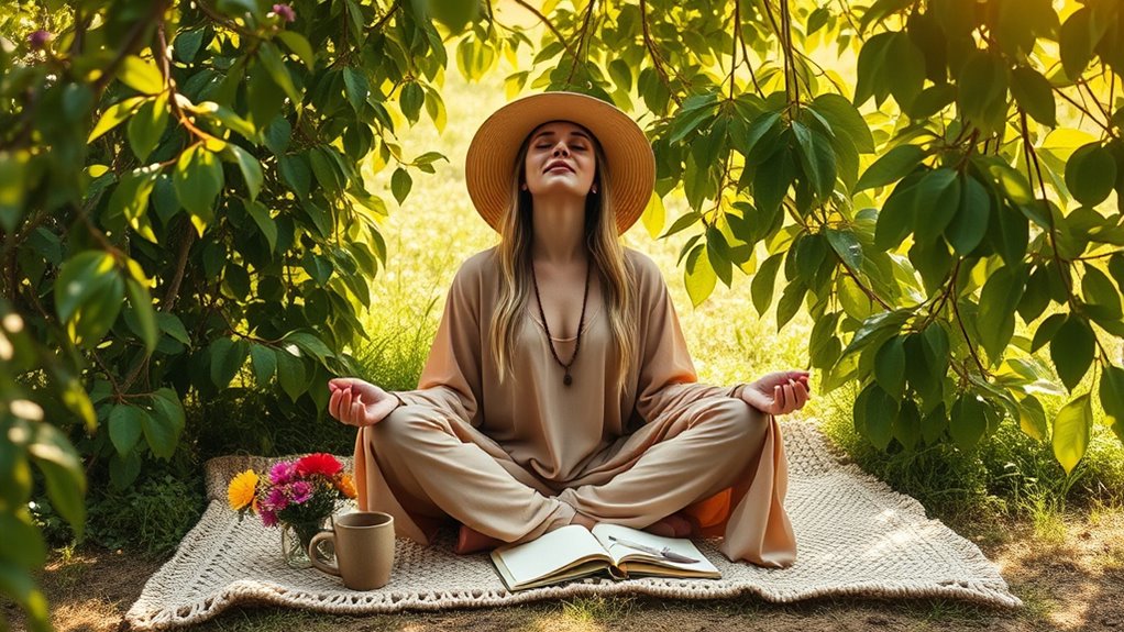 mindful nature connection activities