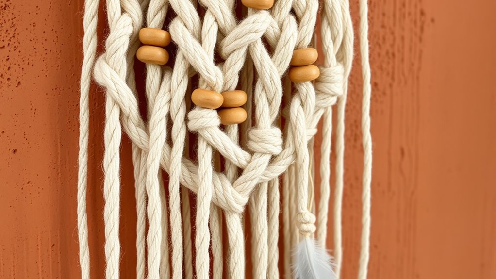 natural textures enhance boho decor