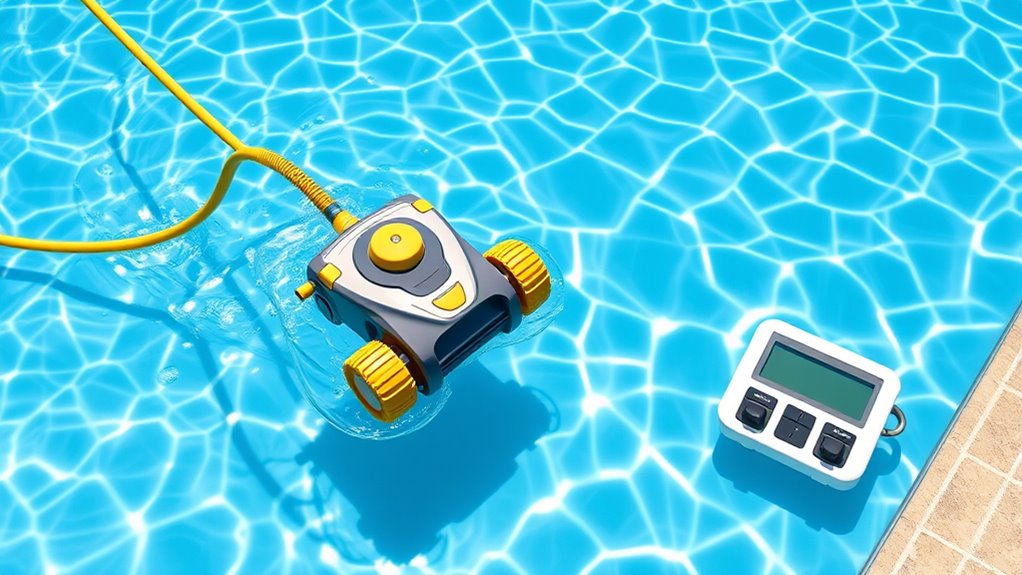 pool size and suction power