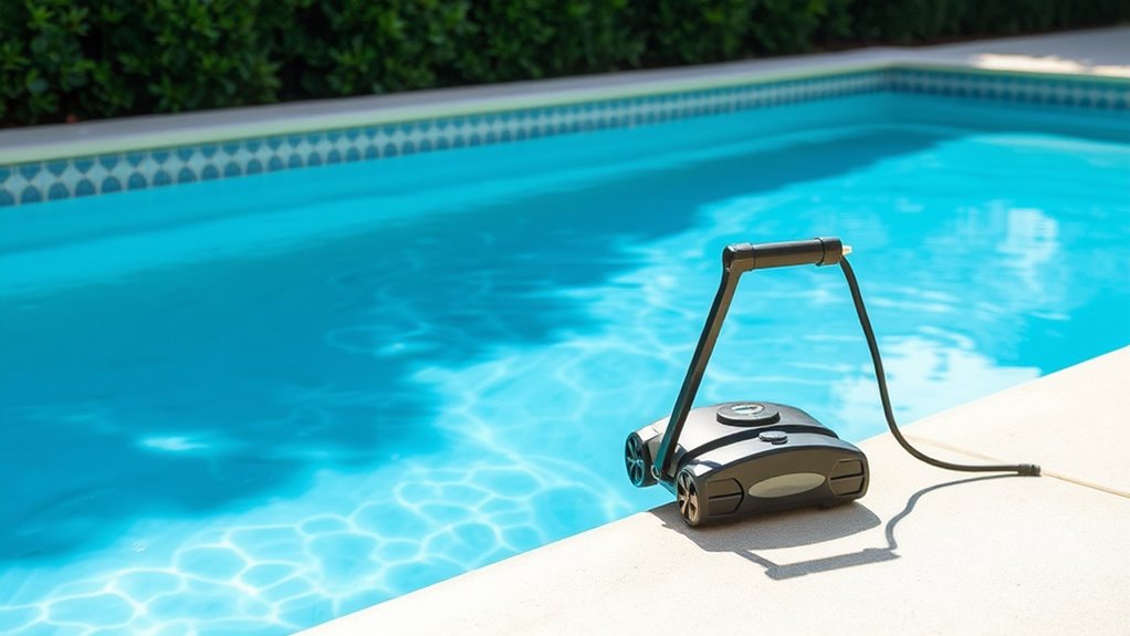quiet efficient pool cleaning