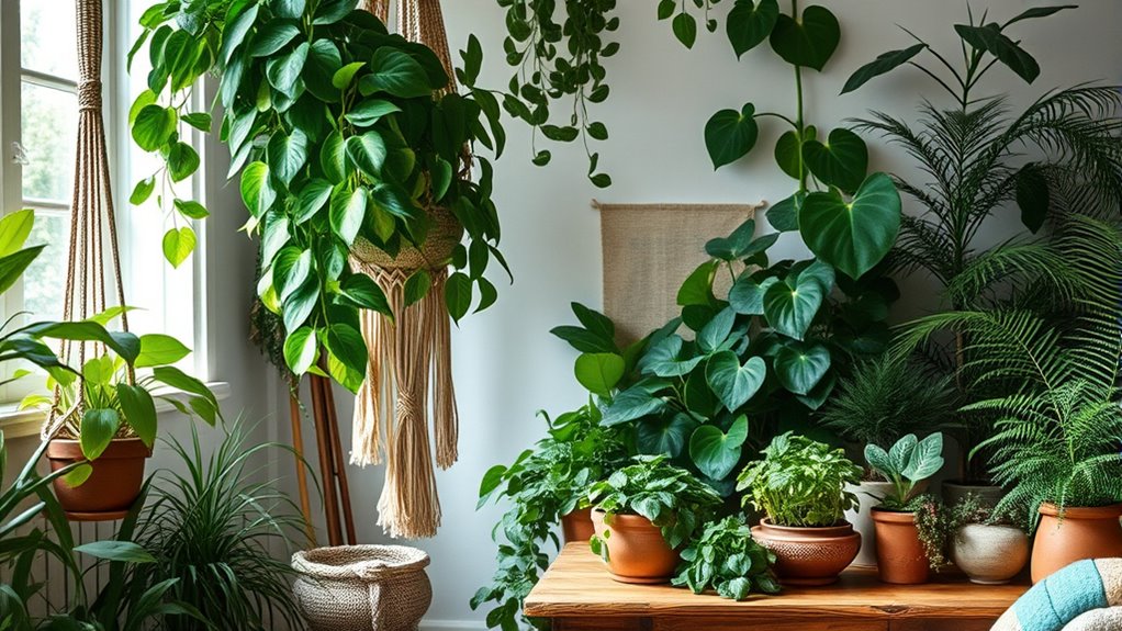 selecting suitable low maintenance plants